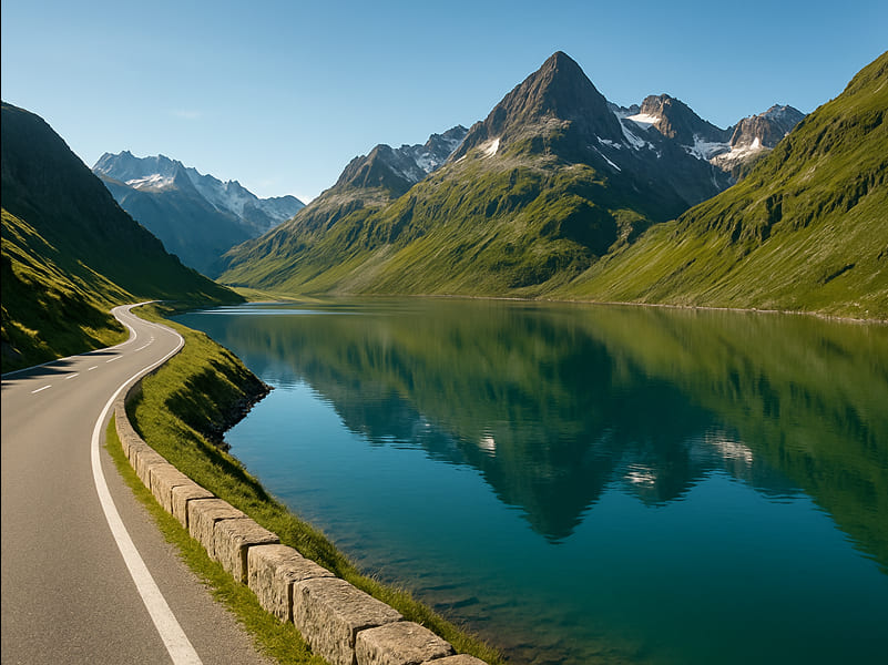 Silvretta High Alpine Road